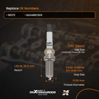 Iridium Platinum Spark Plugs for Maserati Ghibli Levante Quattroporte (2014–2020)