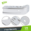 Rear Bumper Wrap Corner RH with 2 Sensor Holes Chrome for Ford F150 (2021–2023)
