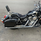 Saddle Bags for Harley Sportster Softail Honda (Large)