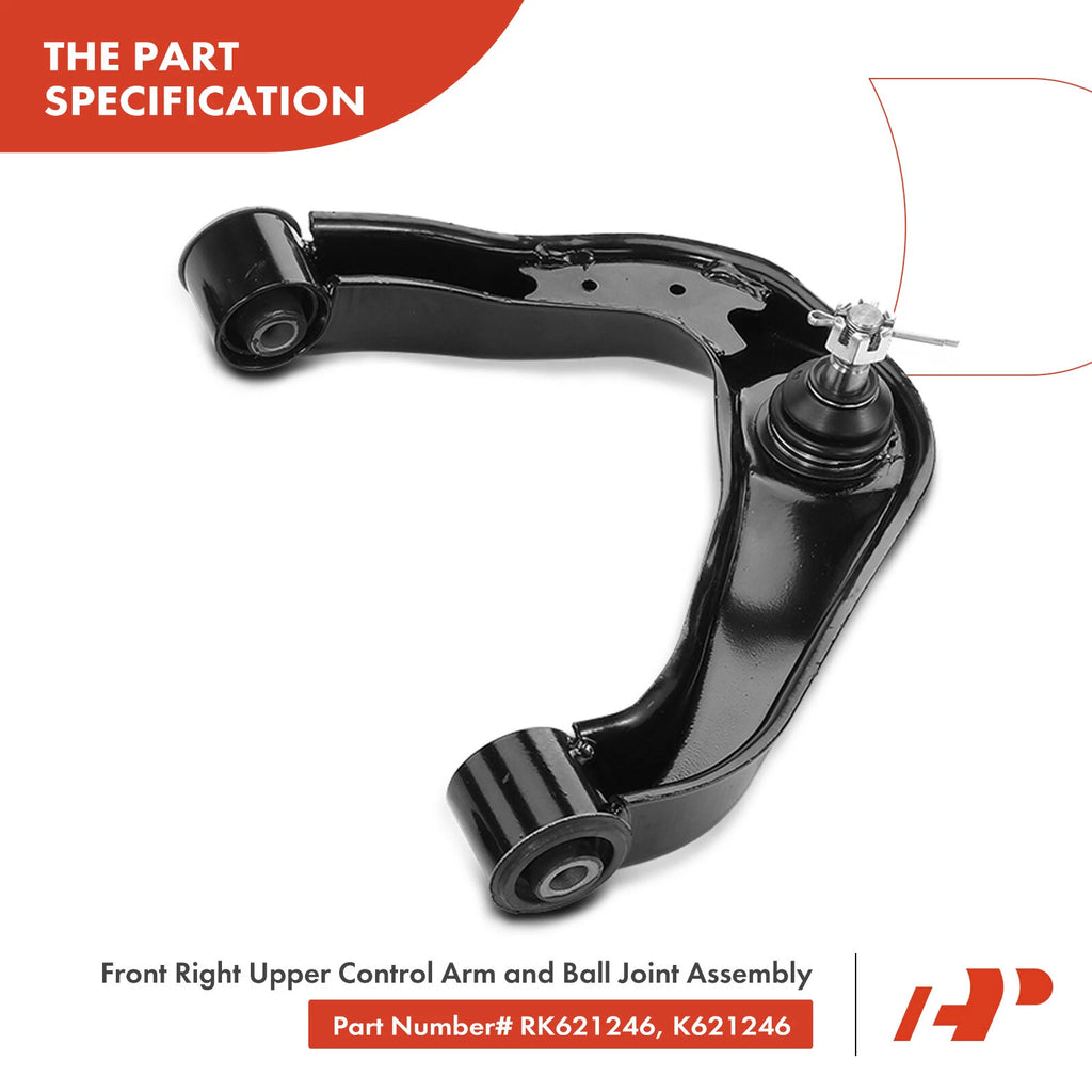 10x Front Control Arm with Ball Joint for Nissan Frontier (2005-2019)