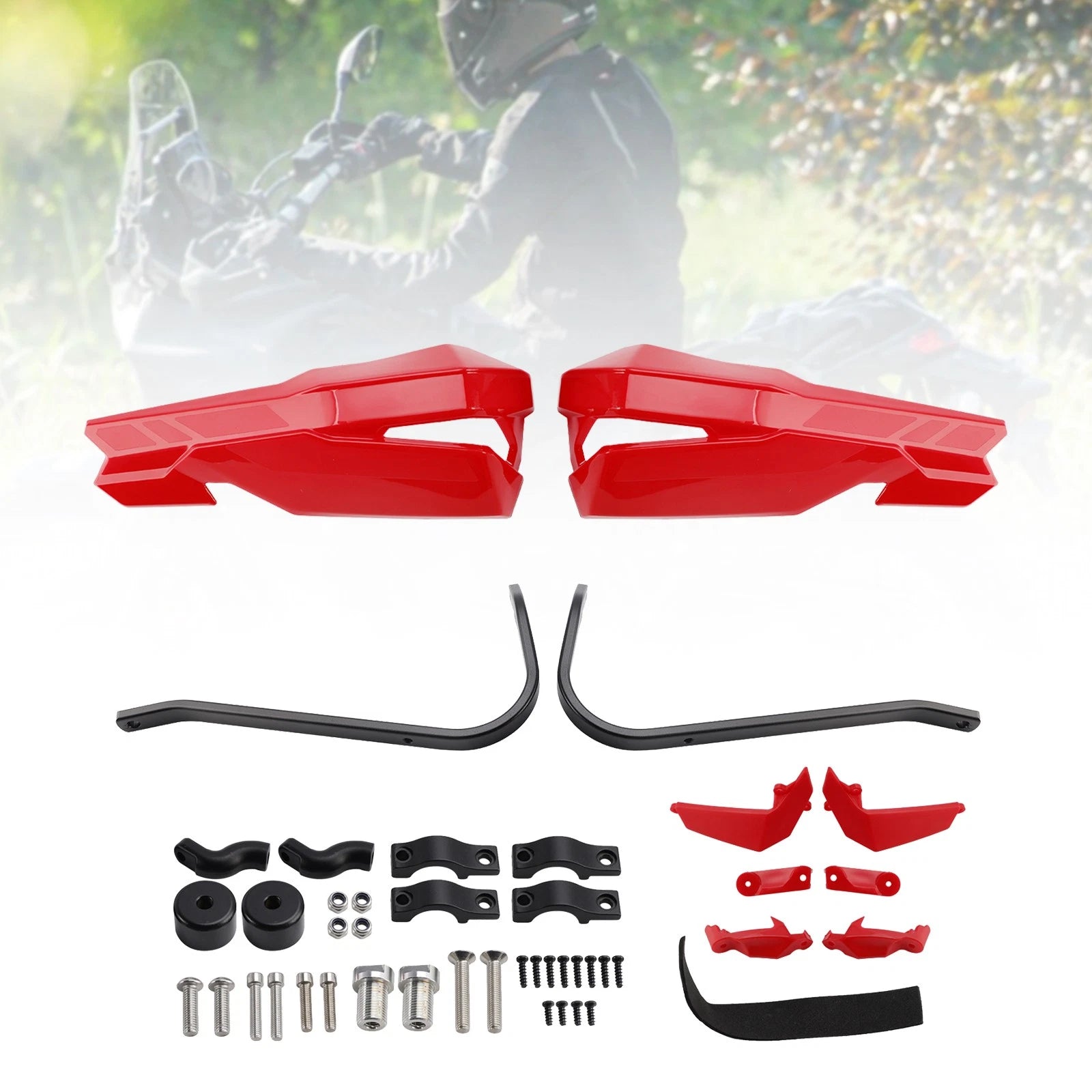 Handguard Protector for Yamaha Tenere 700 (2019–2024) Red