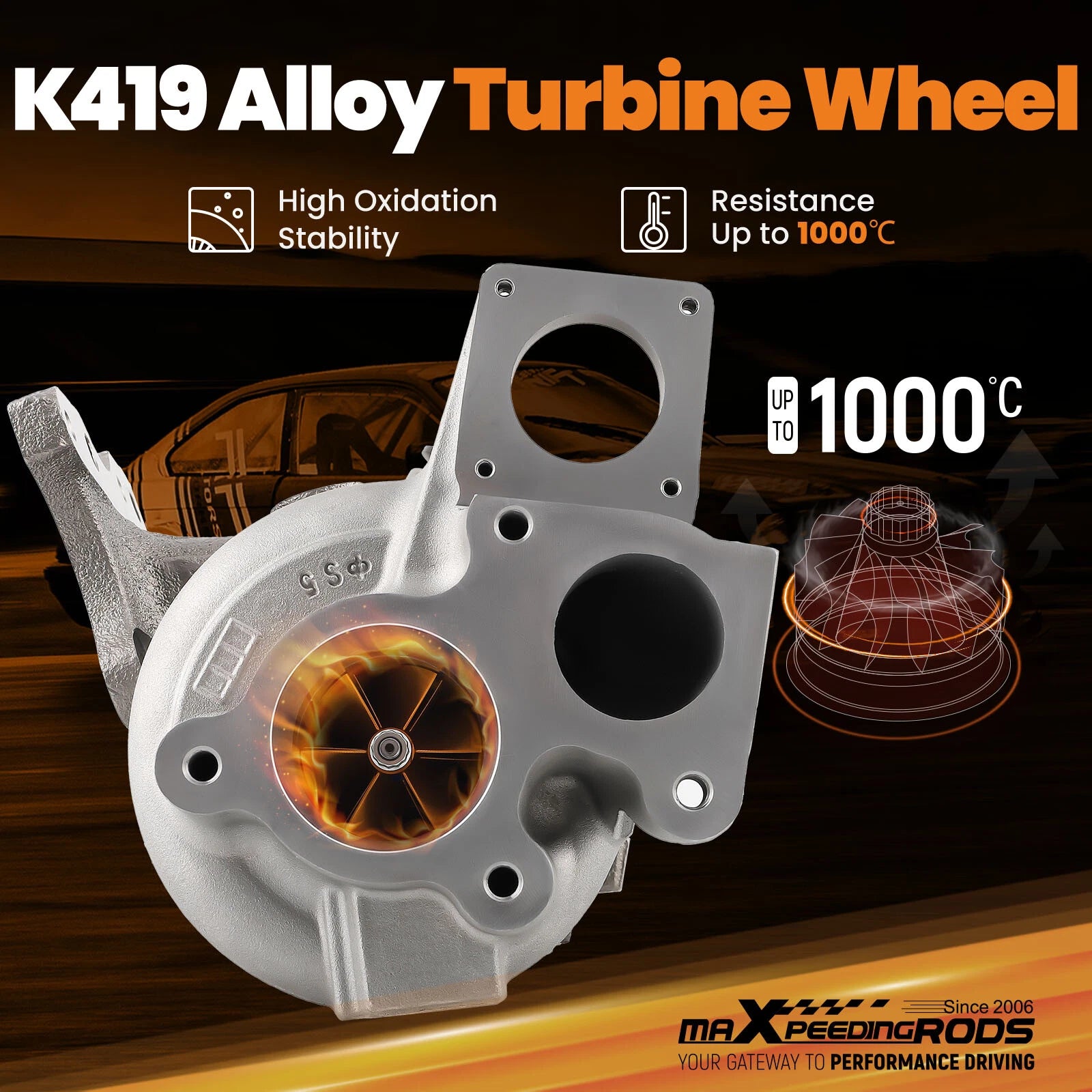 Turbocharger Ball Bearing for Honda CR-V Civic 1.5T (2017–2023)