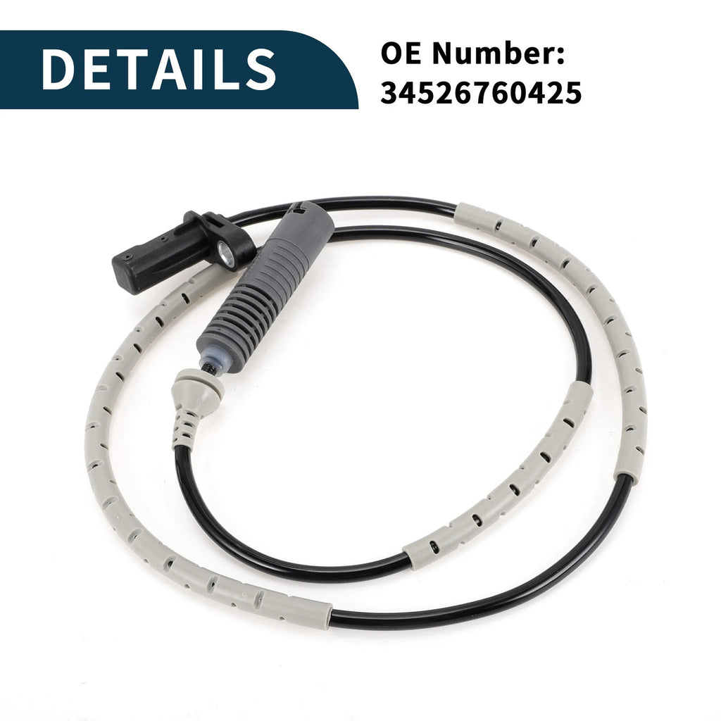 Rear ABS Wheel Speed Sensor for BMW 128i (2008–2013) No. 34526760425