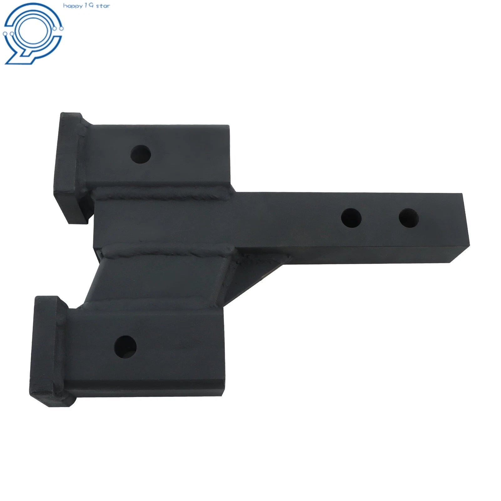 Dual Hitch Extender for Trailer 2-In Receiver (10000 lbs Capacity)