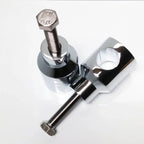1" Universal Motorcycle Handlebar Riser Mounting Clamp Chrome