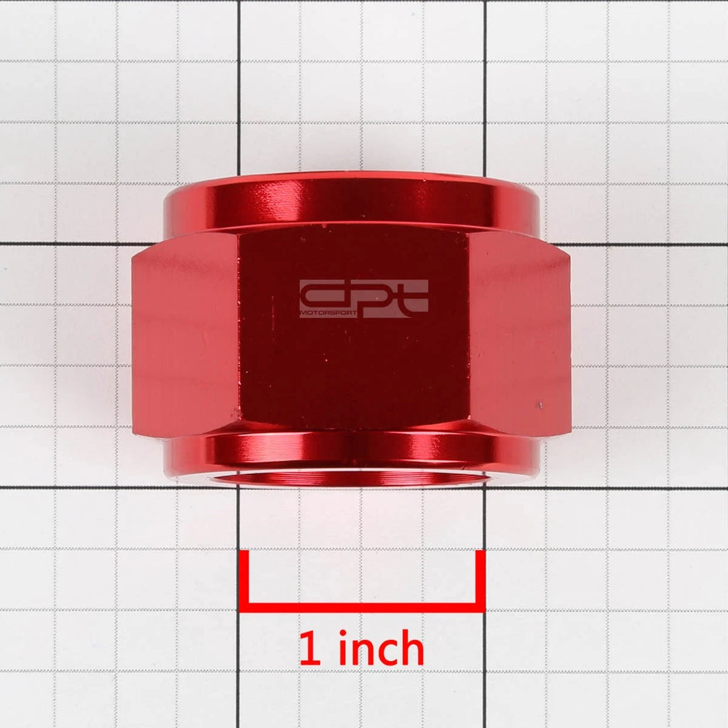 16-An Tubing Sleeve Nut Flare Fitting for Aluminum/Steel Hard Line