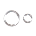 Central Control Multimedia Knob Ring Silver for Alfa Romeo Giulia Stelvio (2020–2021)