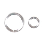 Central Control Multimedia Knob Ring Silver for Alfa Romeo Giulia Stelvio (2020–2021)