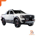 Front Sensor Raptor Style Matte Black Fender Flares for Ford Ranger (22-24)
