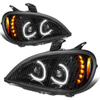 LED DRL + Turn Signal Projector Headlight for Freightliner Columbia (2004–2017)