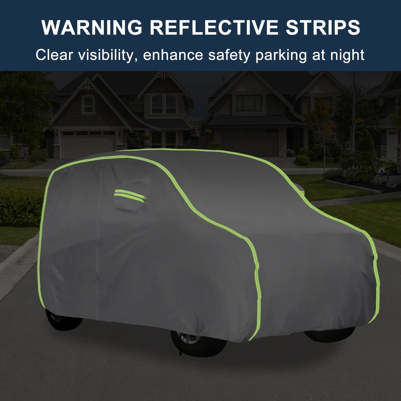 Waterproof Car Cover with Hook for Nissan Sakura Dayz (350x148x145cm)