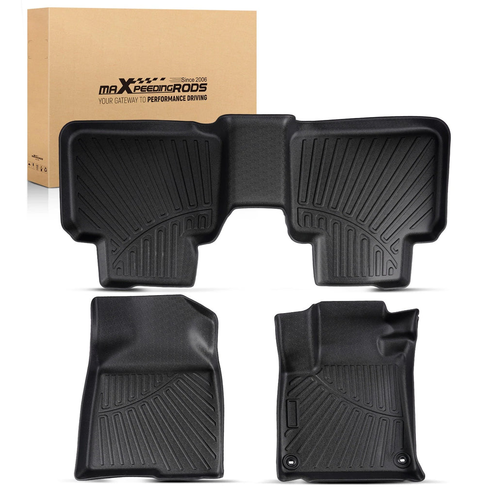 Set of 4 TPE Rubber Floor Mats for Honda Accord Sedan (2018–2022)
