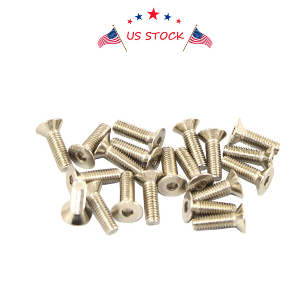 20PCS Billet CNC Aluminum Fender Washer for Make Model
