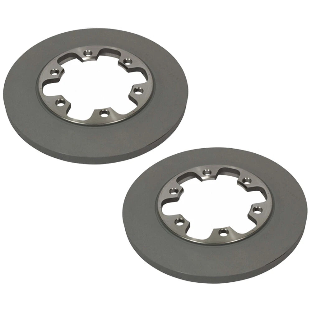 Set of 2 Motorcraft Rear Disc Brake Rotors for Ford (309mm)