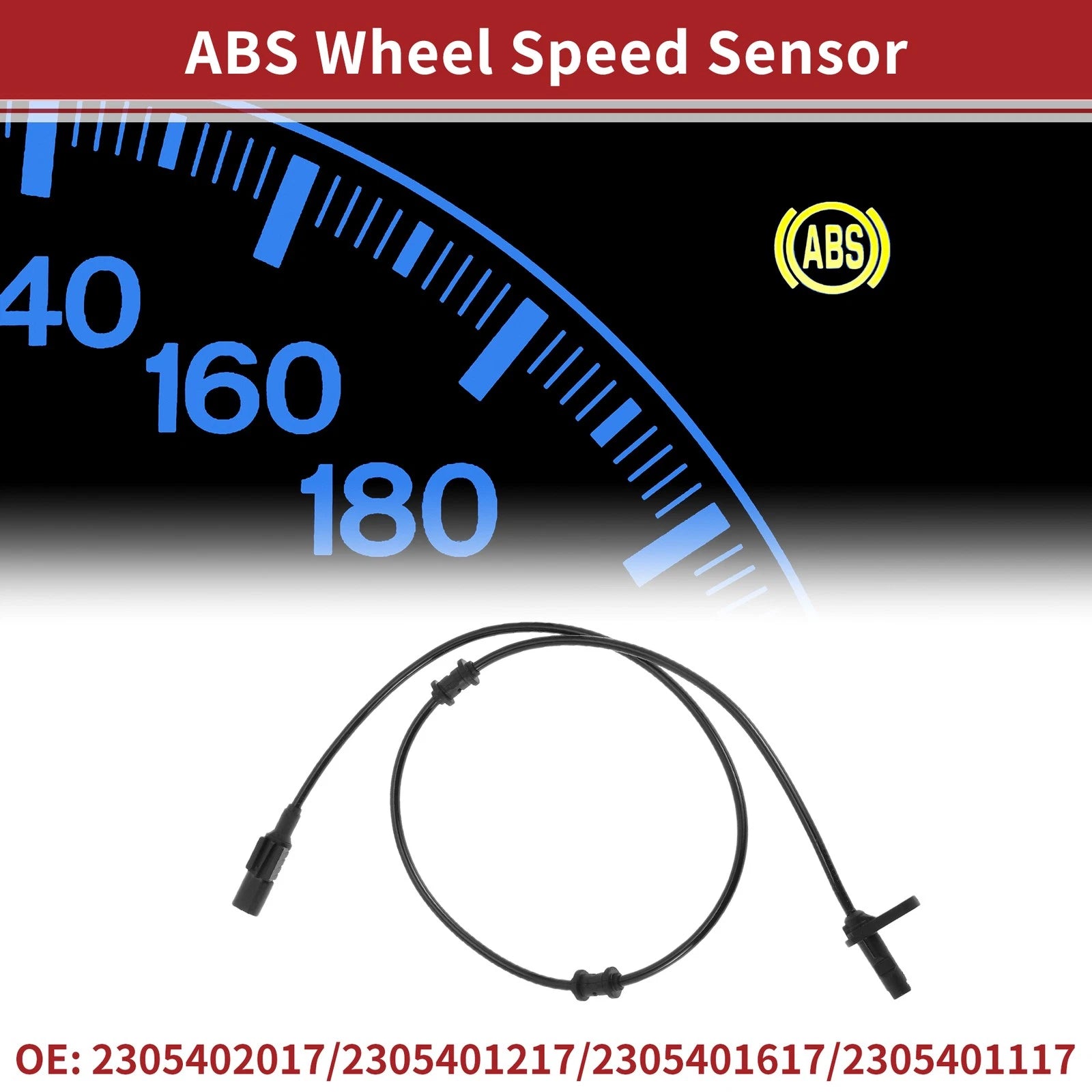 ABS Wheel Speed Sensor No. 2305401617 for Mercedes-Benz SL63 (2009–2012)