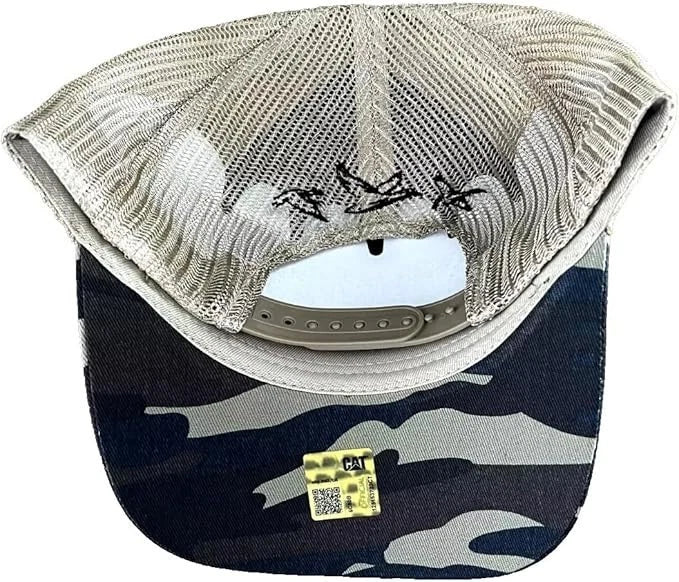 Caterpillar Snapback Mesh Cap for CAT Equipment (Wild Game Camo)