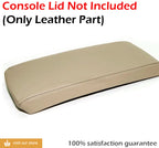 Center Console Armrest Cover for Nissan Altima (2007–2012) Beige Leather