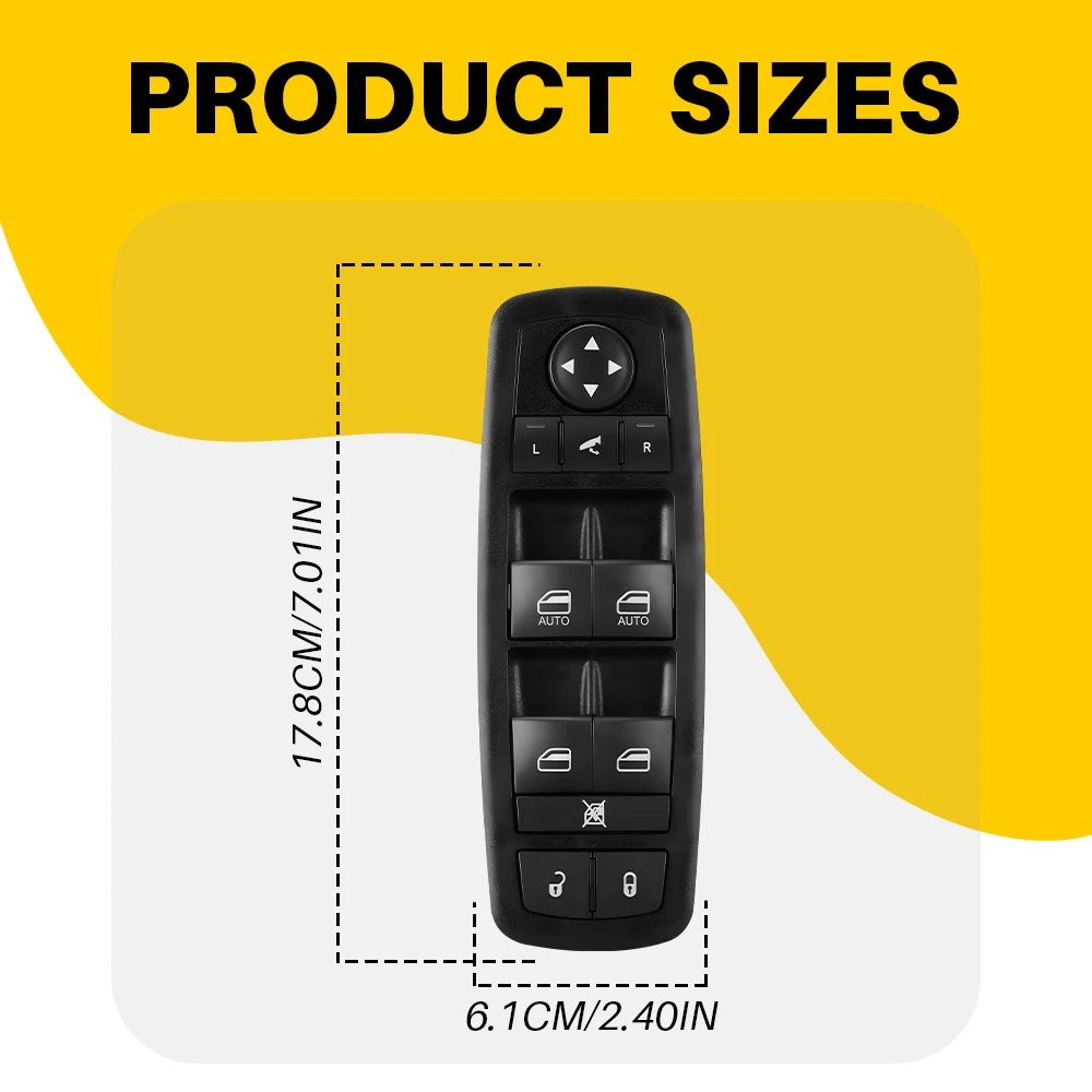 Power Window Switch for RAM 1500 2500 3500 (2019â2021)