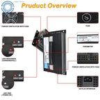 48V 15 AMP Battery Charger for Club Car Golf Cart (Round 3 Pin Plug)