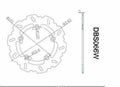 Rear Brake Rotor Disc for Suzuki GSX GSF 650 1250 SV 650 SFV 650 (2006–2019)