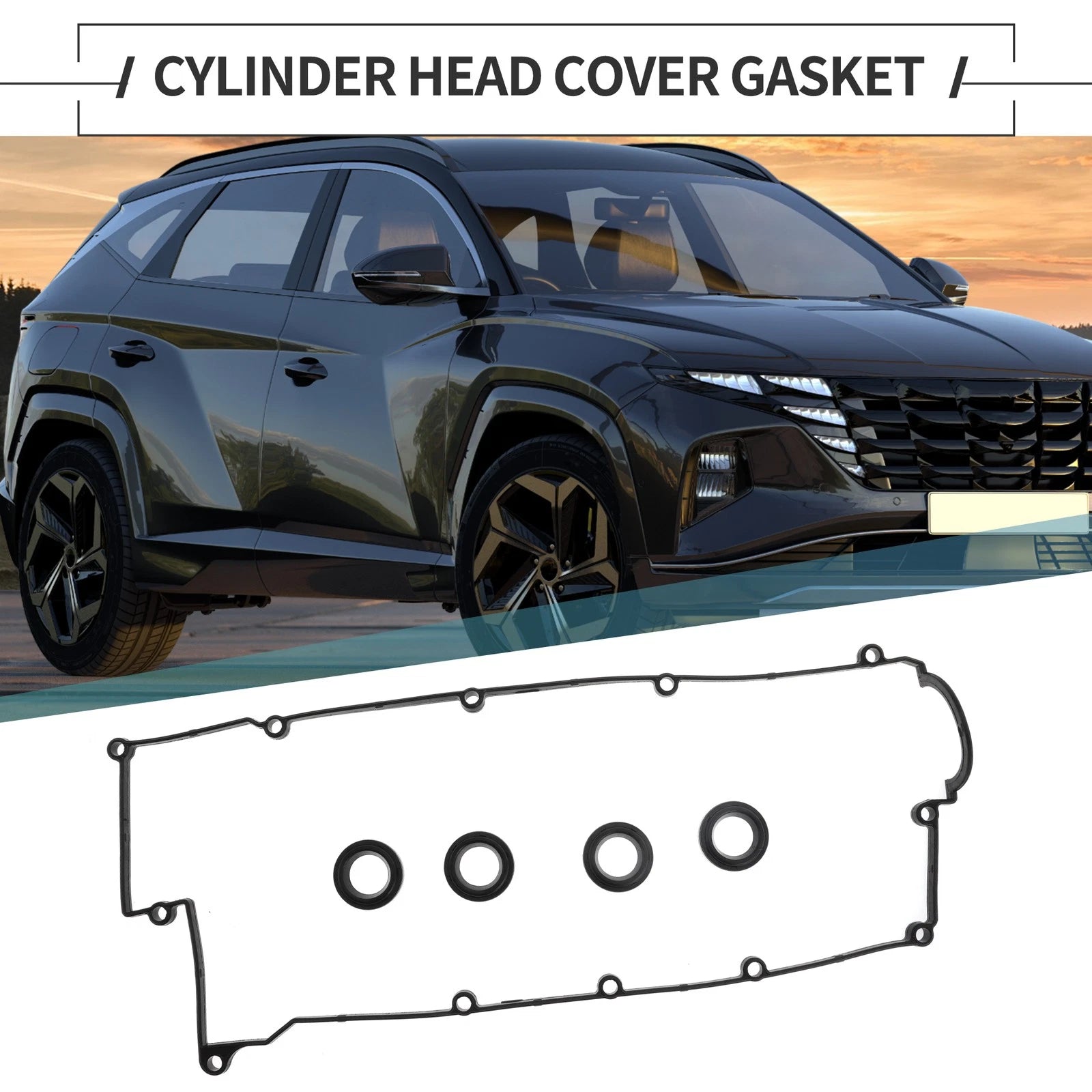 Valve Cover Gasket No.VS50583R/2244123800 for Hyundai Elantra Tiburon Tucson (2001–2010)