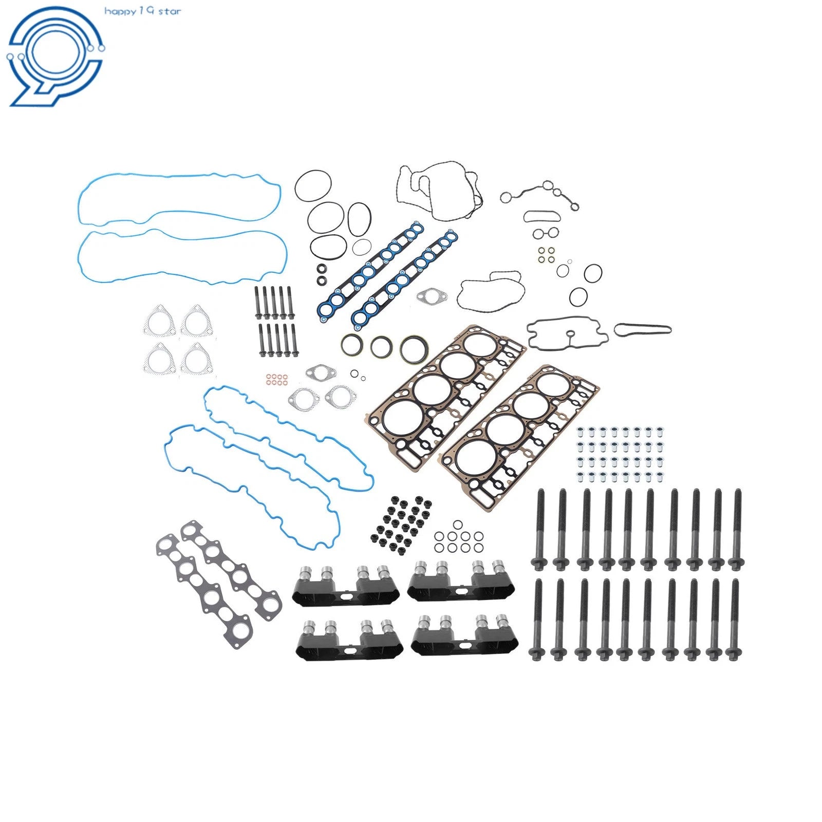 Head Gasket Set with Bolts and Lifters for Ford Powerstroke 6.4L (2008–2010)