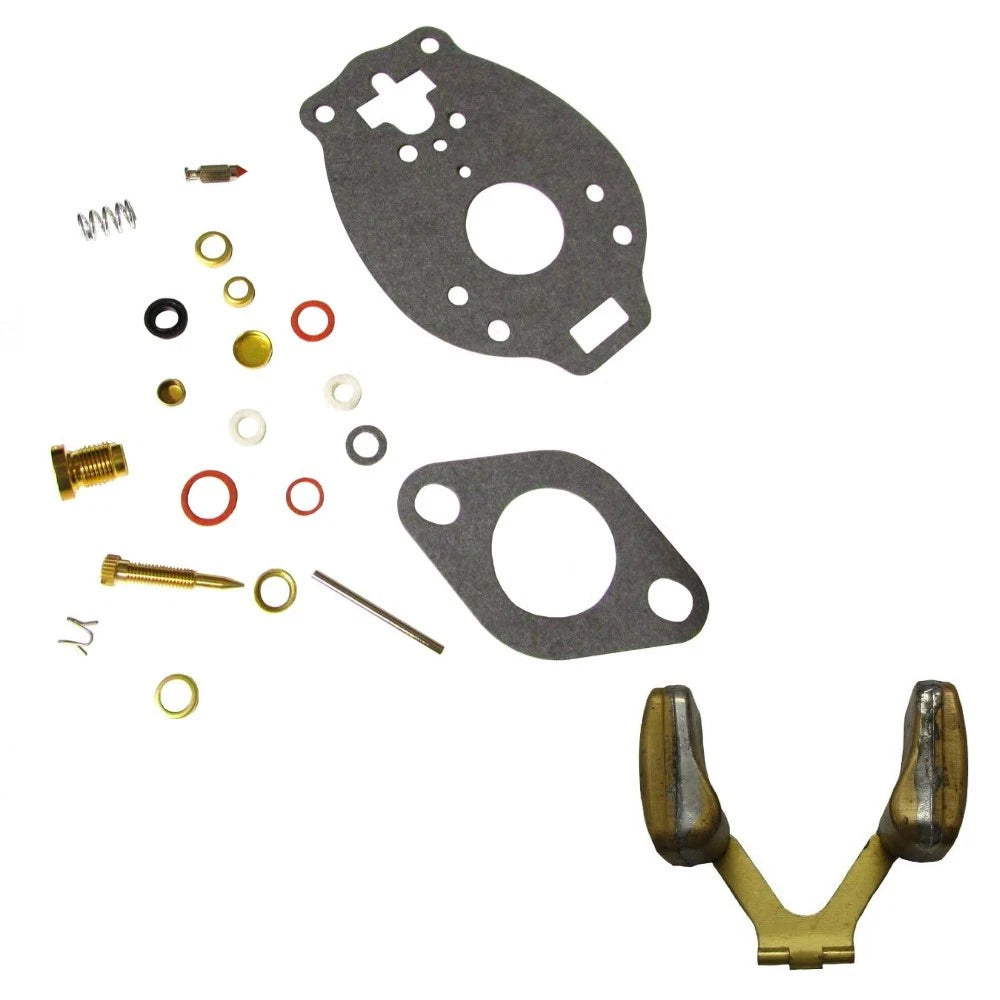 Carburetor Kit with Float for Farmall A B C 200 404 (Economy)