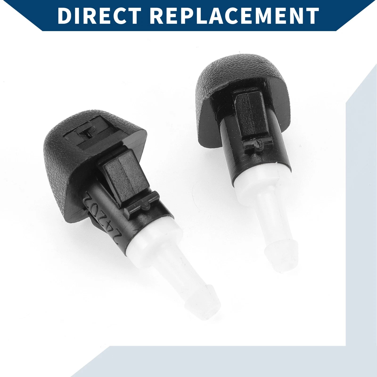 2X Front Windshield Washer Nozzles for Subaru Outback Legacy 