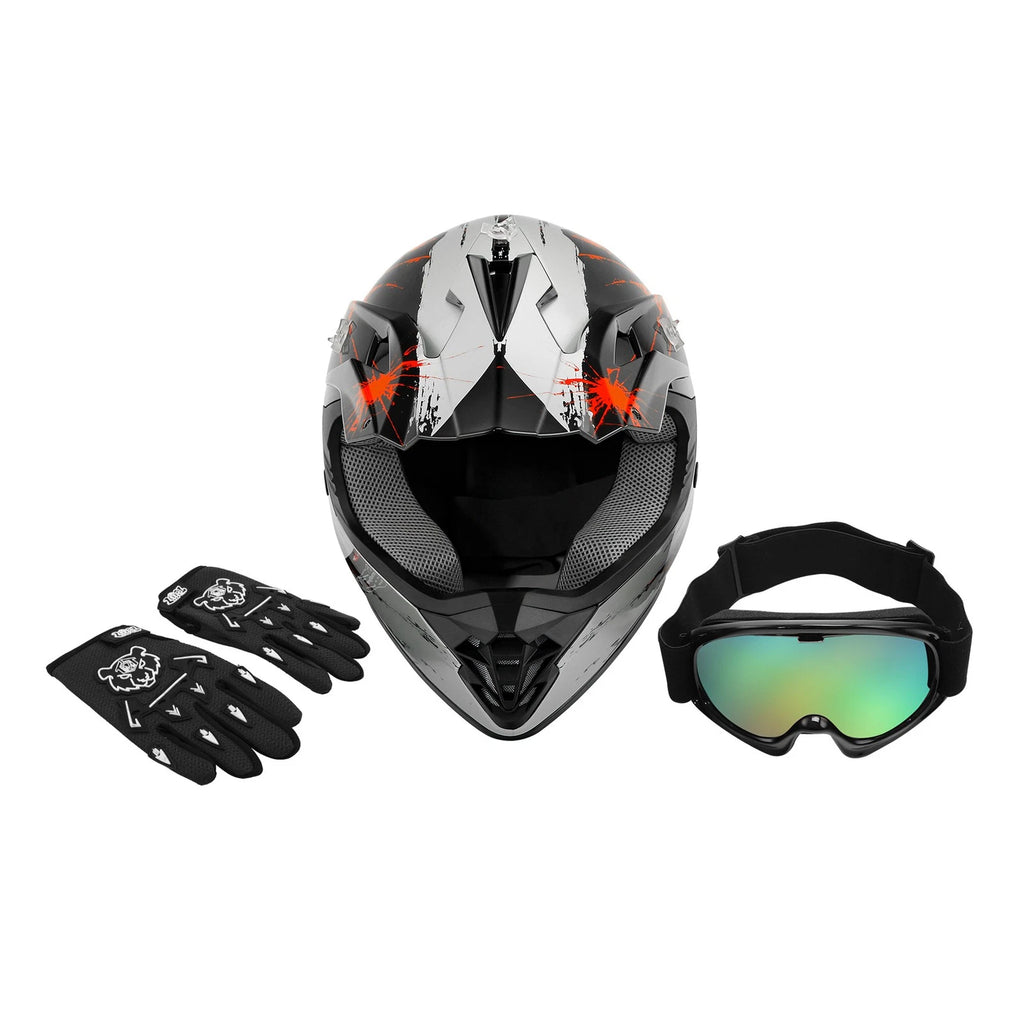Full Face Helmet for Youth Kids Motocross Dirt Bike ATV UTV (No Year)