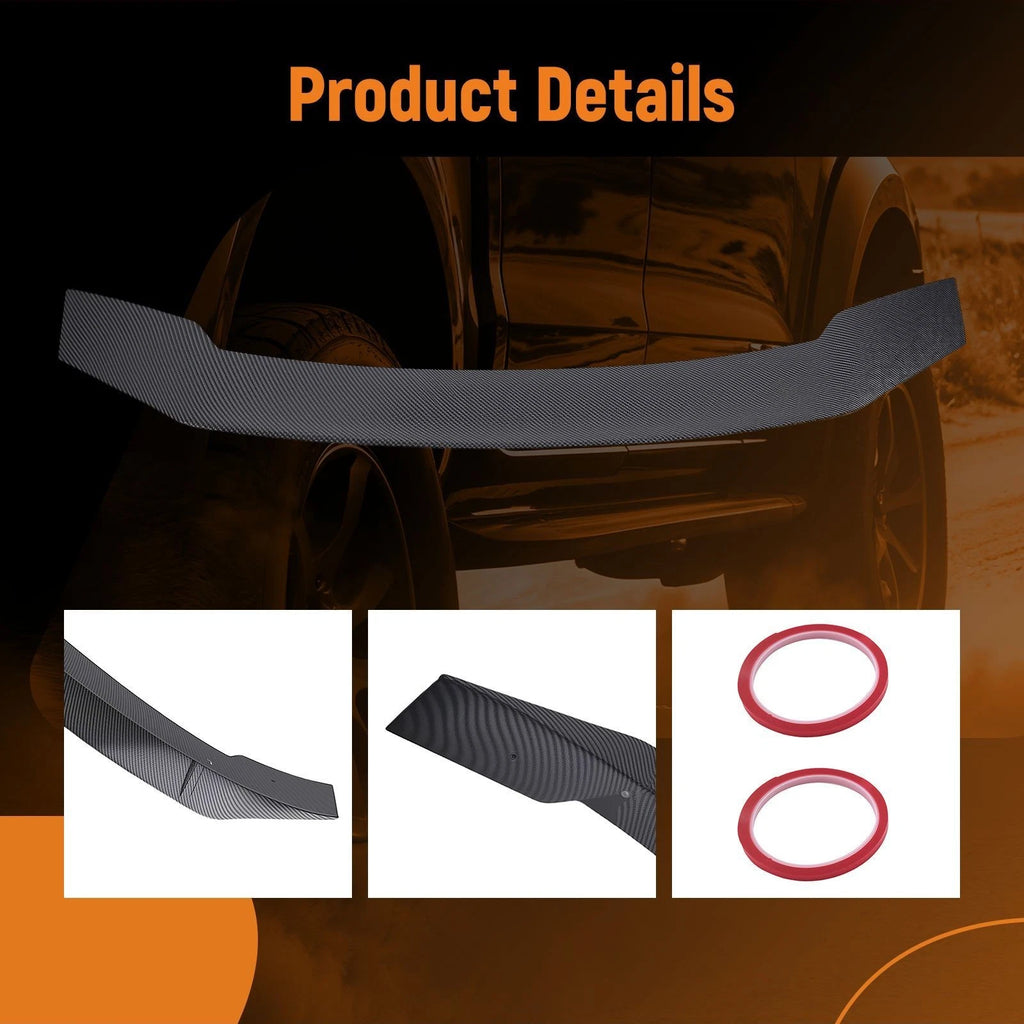 R Style Duckbill Trunk Spoiler for Kia K5 (2021-2023) Carbon Look