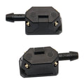 1 Pair Windshield Washer Wiper Sprayer Nozzle for