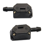 1 Pair Windshield Washer Wiper Sprayer Nozzle for