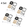 Set of 4 Carburetor Diaphragm Kit for Stihl 017 018 MS180 MS170 (RB-77 RB-66)