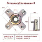 2 x Front Rear Wheel Hubs for Can-Am Outlander Renegade (2006–2023)