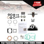 Piston Cylinder Crank Rebuild Gasket Kit for Yamaha Blaster (1988–2006)