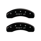 Caliper Covers Front Pair for 2012-2014 Chrysler 300 SRT8 (Black)