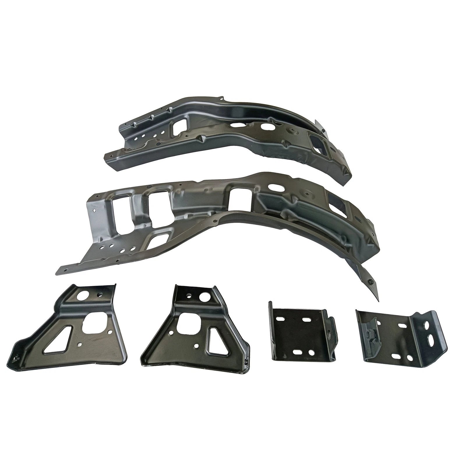 Set of 6 Front Bumper Brackets for Chevy Silverado 2500HD 3500HD (2011–2014)