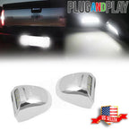 2X LED License Plate Lights for GMC Sierra 1500 2500 3500 (2014–2019)