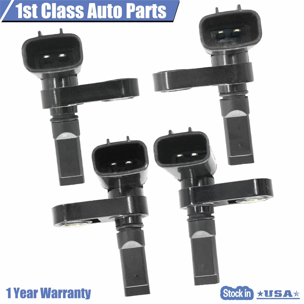 Set of 4 ABS Wheel Speed Sensors for Lexus GX460 Toyota Tacoma (2003–2018)