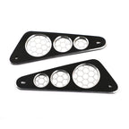 Rear Panel Guard Side Cover Plate Protector for Yamaha XSR155 (2019–2020) Black T9