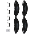 Front Ceramic Brake Pads Kit for Chevrolet Colorado/GMC Canyon (2004–2008)
