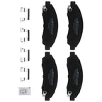 Front Ceramic Brake Pads Kit for Chevrolet Colorado/GMC Canyon (2004–2008)
