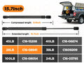 2X Lift Supports for Truck Camper C16-08941 (16")