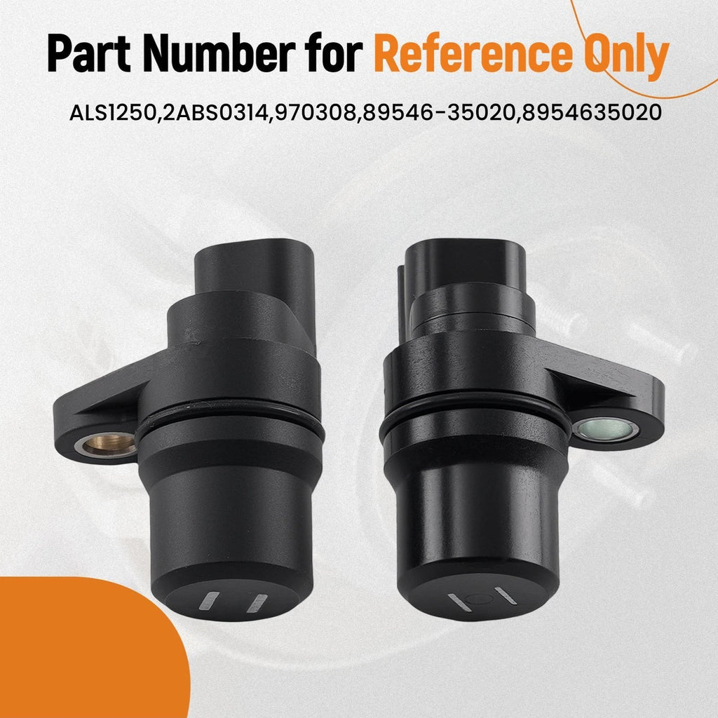 2pc ABS Wheel Sensor for Toyota Tundra (2000–2006) 4.7L V8 970308