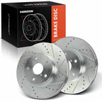 Front Drilled Brake Rotors for Subaru Legacy (2015–2019)