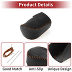 1 Pcs Gear Shift Knob Cover for Honda HR-V (2023–2024) Black Carbon Fiber