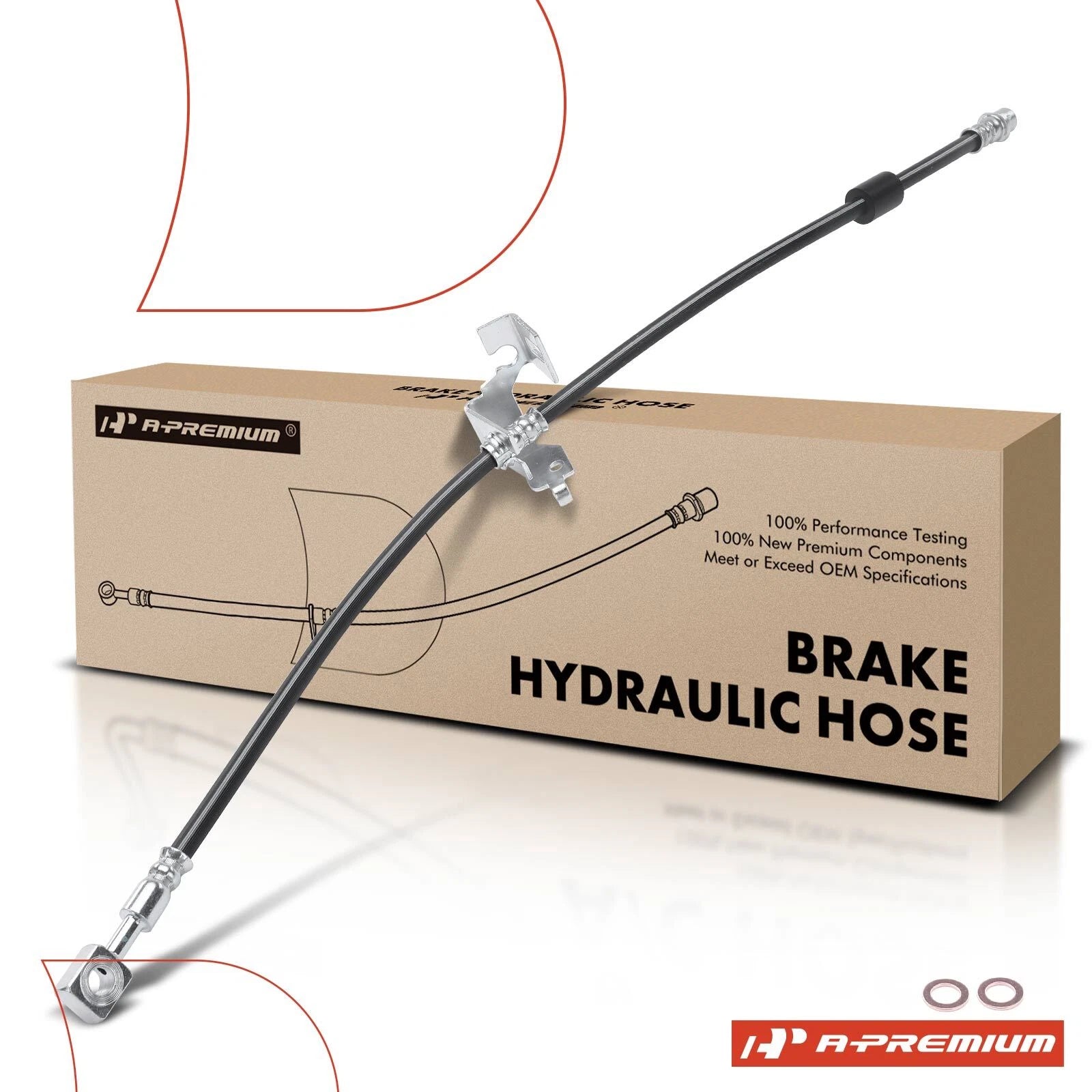 Rear Left Brake Hydraulic Hose for Chevy Cruze (2011–2016)