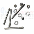 Set of 4 Stud Kit for Mercury-Mercruiser (16-866562, 16-56296)