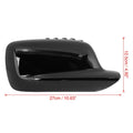 Gloss Black Mirror Cover Cap for BMW E46 E65 E66 E67 745i 750i (2002 - 2008)