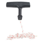 3 Meter Recoil Starter Rope Pull Cord with Handle for Outdoor Equipment